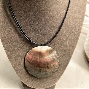 Mother of Pearl necklace and earrings